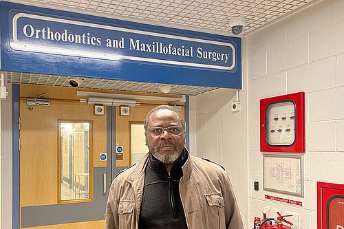 Ade Adeyemo at Solihull Hospital Orthodontics and Maxillofacial Surgery Unit