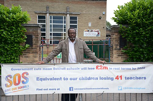 Ade Adeyemo - Schools in Solihull face £7.1 million cut to funding