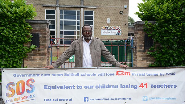 Ade Adeyemo - Schools in Solihull face £7.1 million cut to funding