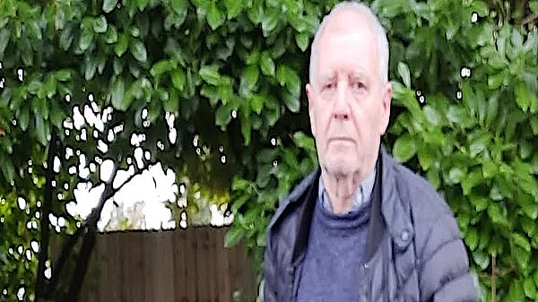 Terry Rich Whitehead at the closed Beechnut Lane crossing