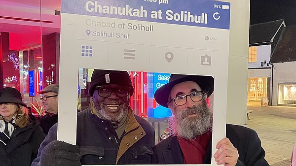 Cllr Ade Adeyemo & Rabbi Pink