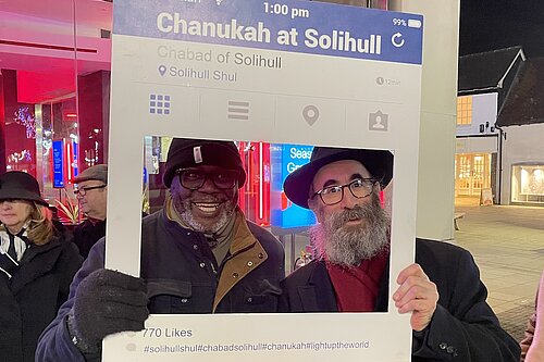 Cllr Adeyemo and Rabbi Pink