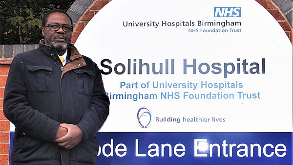 Ade Adeyemo at Solihull Hospital