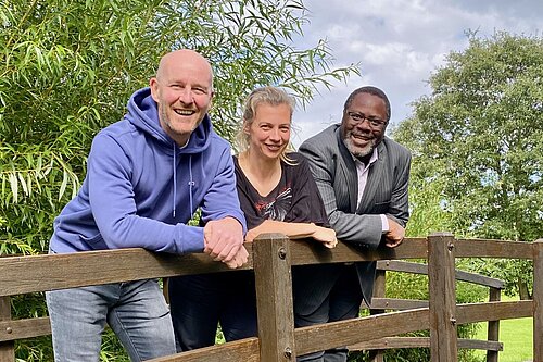 Lyndon Ward Team - Paul McCabe, Cllr Kathryn Thomas and Cllr Ade Adeyemo