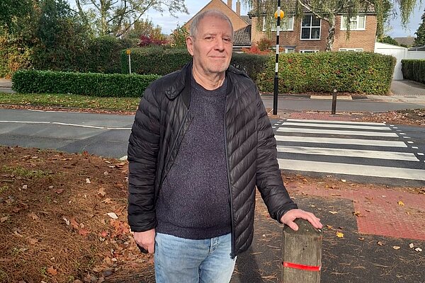 Terry Rich Whitehead at Seven Star Road Zebra Crossing